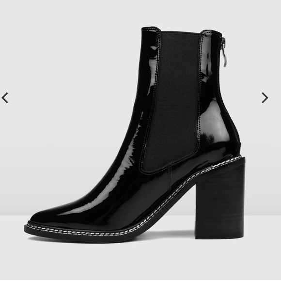 Jo Mercer Luxe High Ankle Boots - Size 38 - Picture 3 of 9